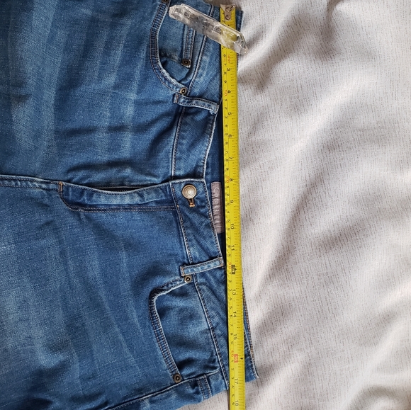 Garnet Hill Organic Cotton High Rise Straight leg Relaxed Jeans 32 Sustainable - Picture 11 of 16